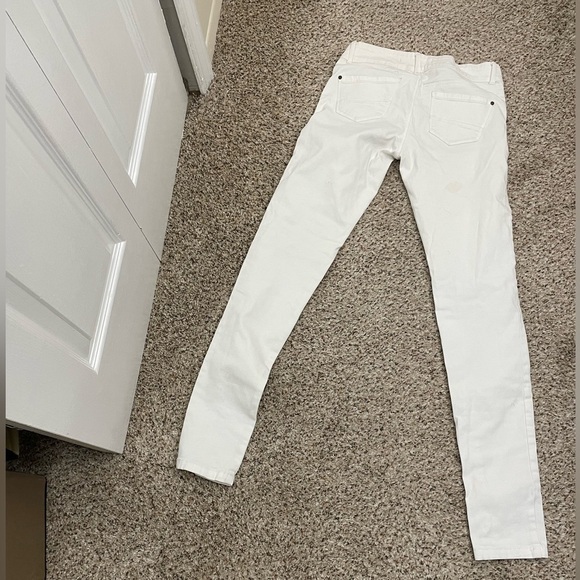 Zara Core Denim White Jeans Size 6 - Picture 8 of 9